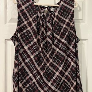 Calvin Klein 3X Sleeveless Blouse